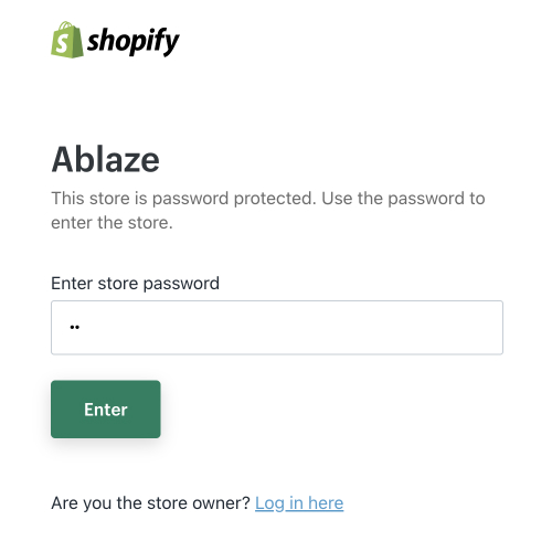 ablaze password